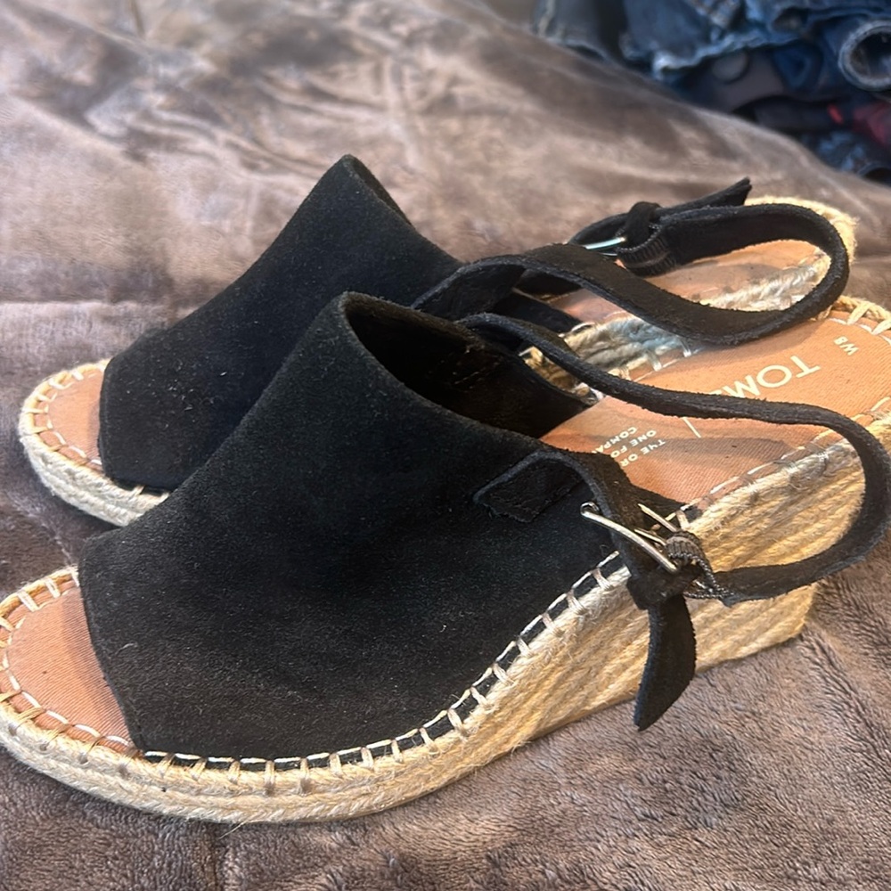 Tom’s Wedge Heels, not worn